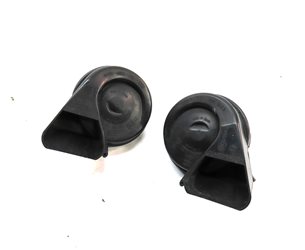 2012-2020 AUDI A6 S6 A7 S7 RS7 A8 S8 (C7 D4) HIGH & LOW TONE SAFETY HORN SET-2 — exact item pictured